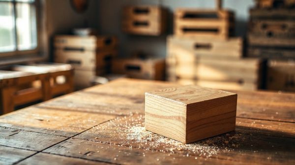 Découvrez des cubes en bois sur mesure pour des souvenirs inoubliables