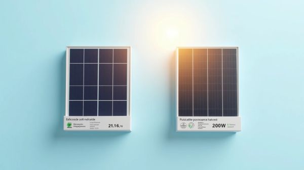 Panneau solaire photovoltaïque : choisir le bon modèle pour votre énergie renouvelable