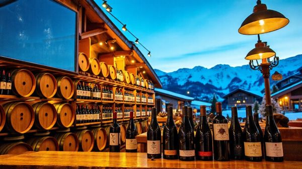 Top vins à déguster chez votre caviste à Megève